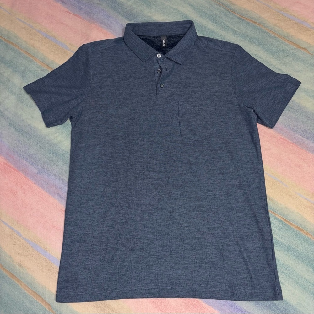Vuori Ace Polo Shirt  Short Sleeve Men's size M Casual